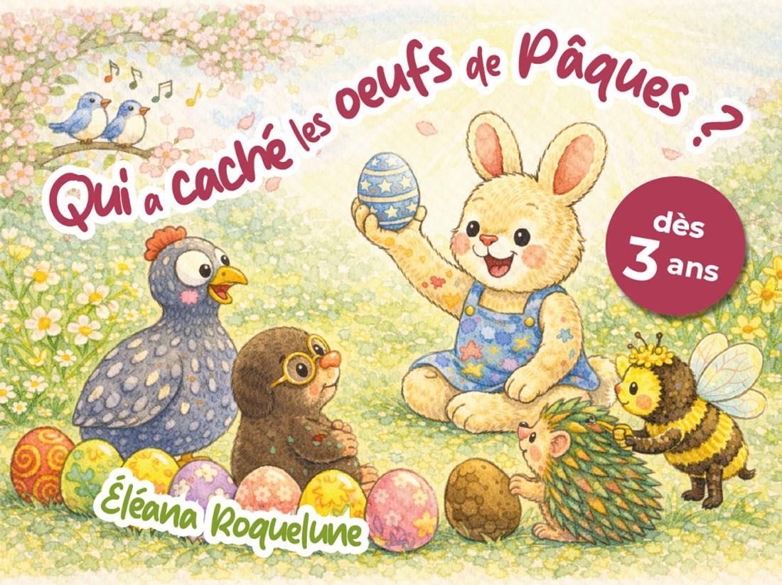 Couverture du livre Qui a caché les œufs de Pâques ?